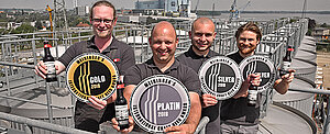 Platin, Gold und Silber: Craft Beer Award für Störtebeker Eisbock-Biere