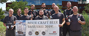Beste Brauerei und bestes Bier national beim Meinigers Craft Beer Award 2019